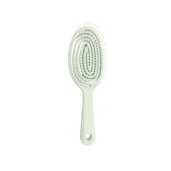Cepillo de cabello verde