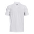 UA Matchplay Polo-BRN WHT-100