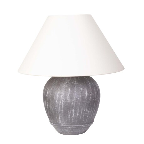 LÁMPARA DE MESA ML2432 GRIS METAL ML243217