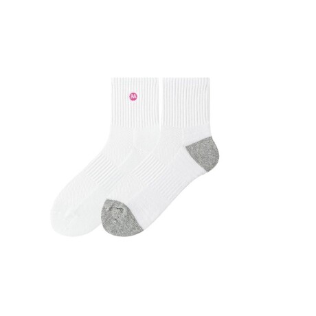 Medias sport 2 pares blanco