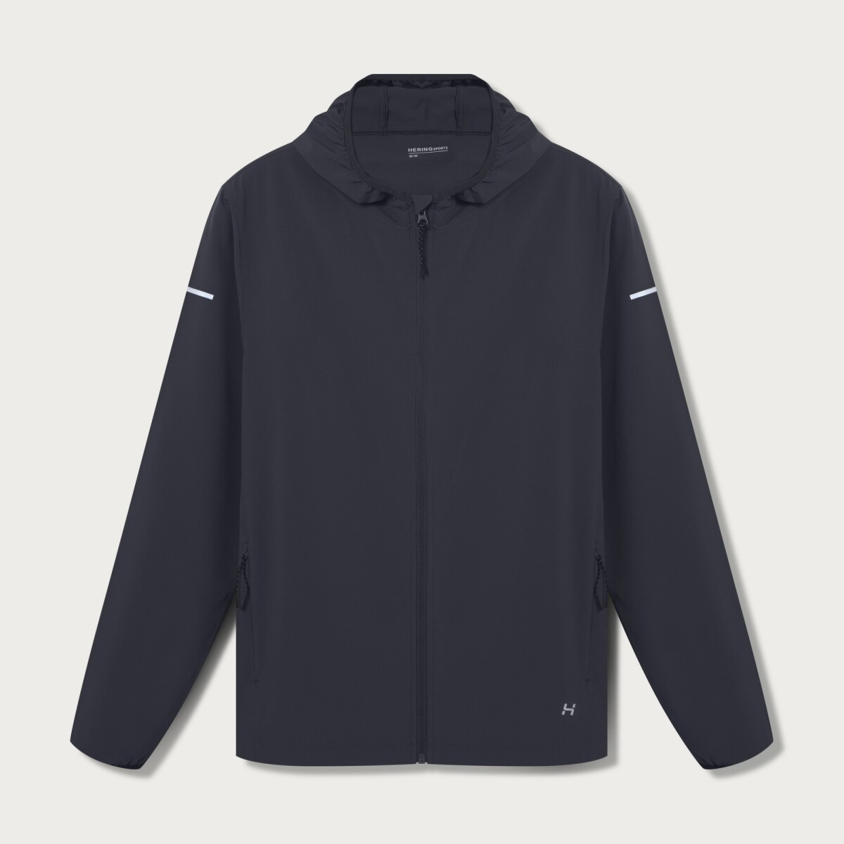 CAMPERA CORTAVIENTO DE SECADO RÁPIDO - NEGRO 