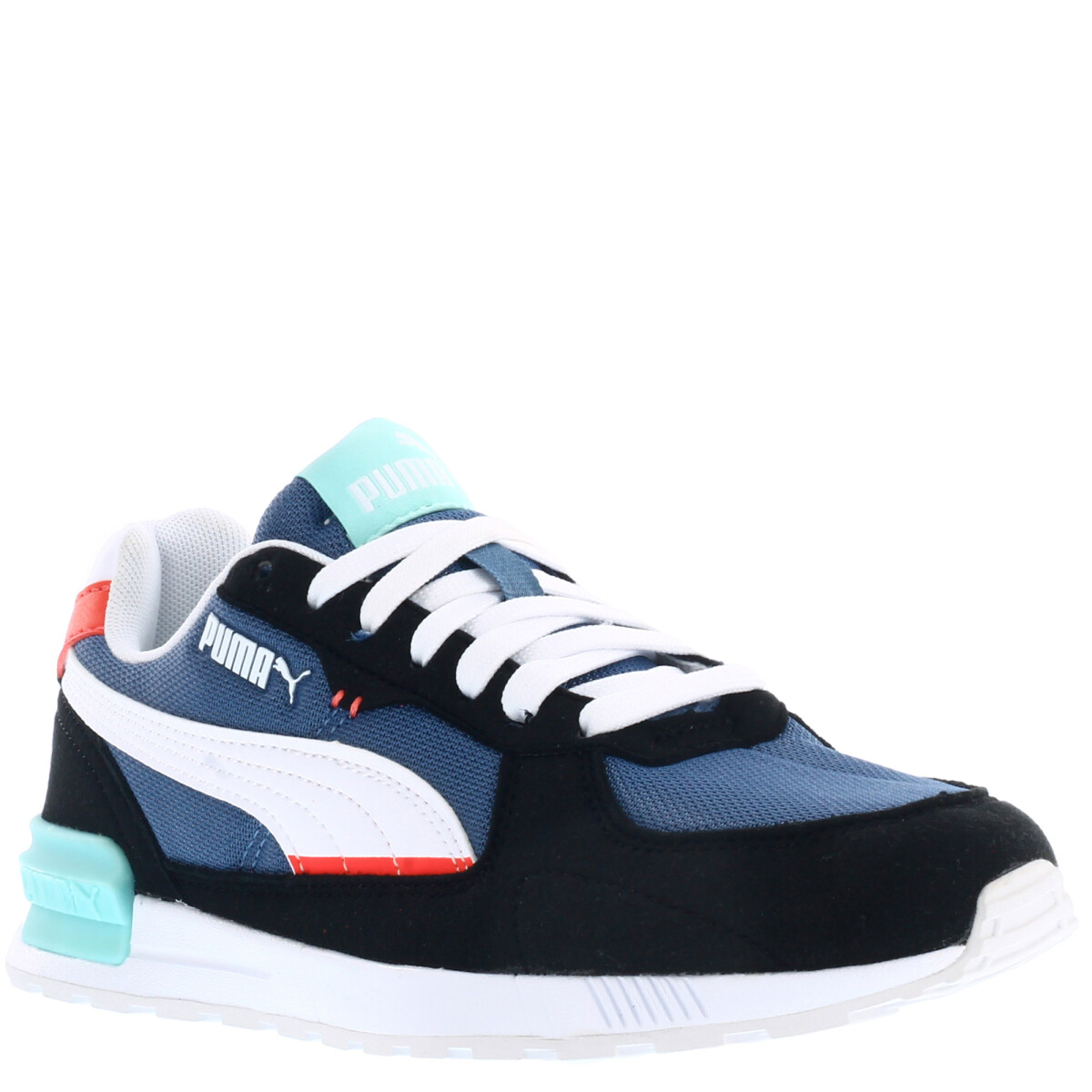 Championes de Mujer Puma Graviton - Azul - Negro - Blanco 