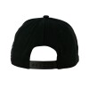 Gorro con Visera Pony con Liso con Logo Black/Red
