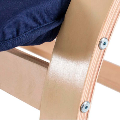 Mecedora Rocker Sistema Flex Relax Azul