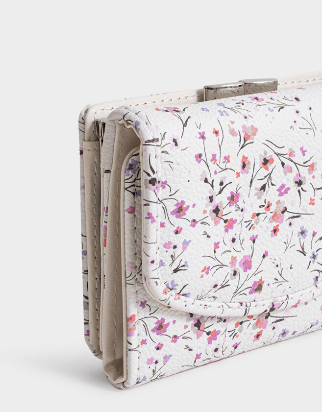 Billetera Estampado Flores