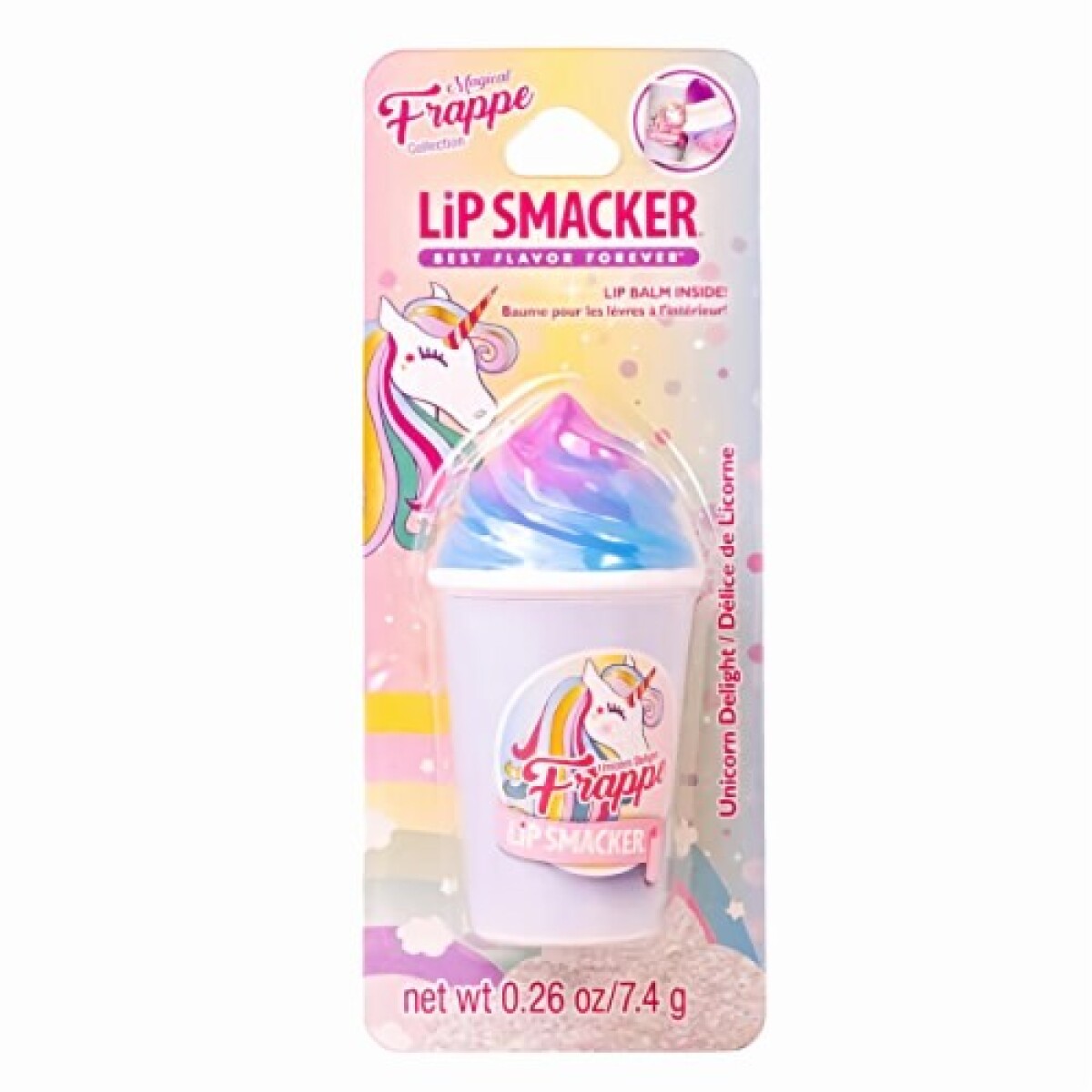 LIPSMACKER FRAPPE CUP UNICORM LIP BALM 