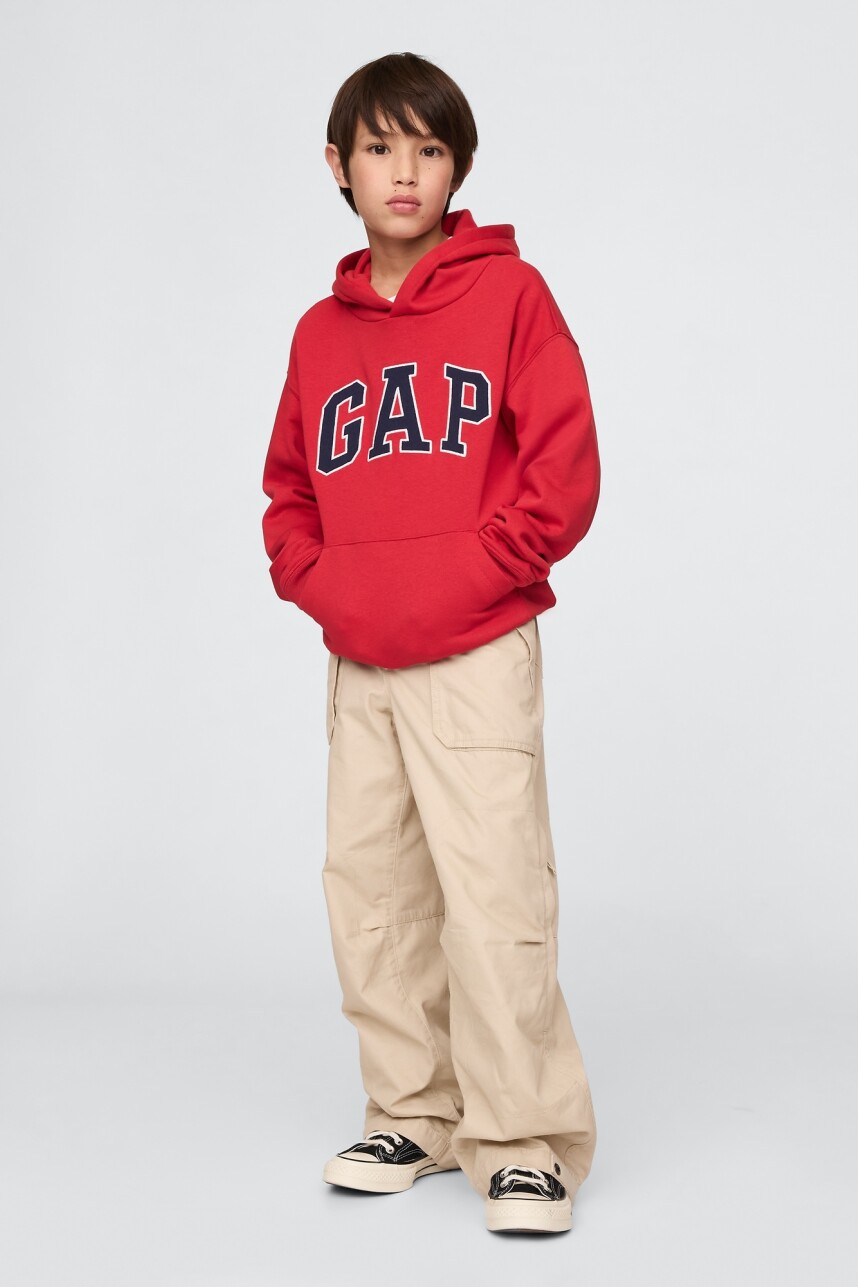Canguro Logo Gap Niño Modern Red