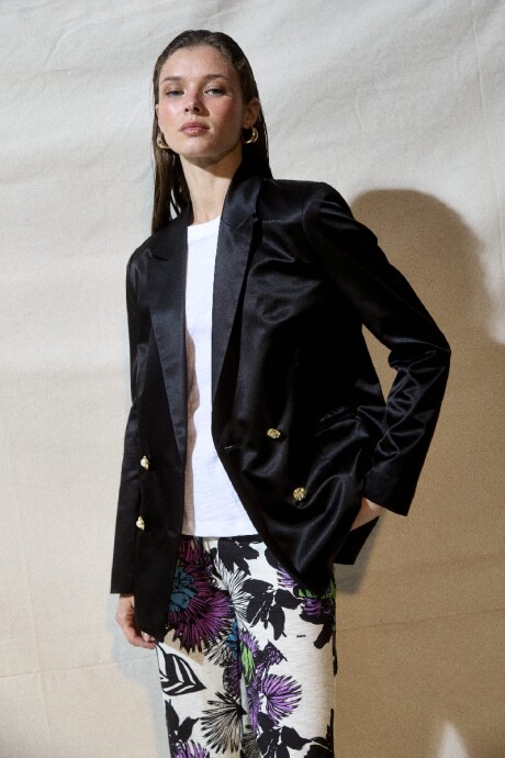 Blazer Mar Negro Blazer Mar Negro