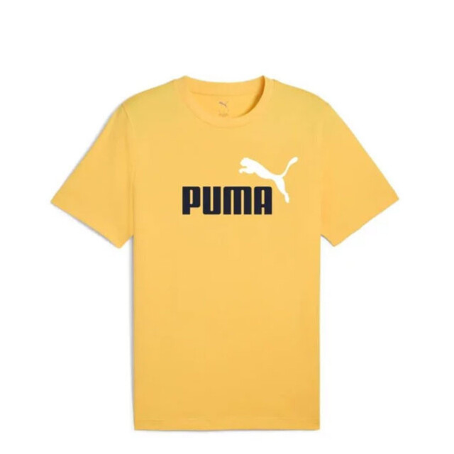 Remera de Hombre Puma Logo Tee Amarillo