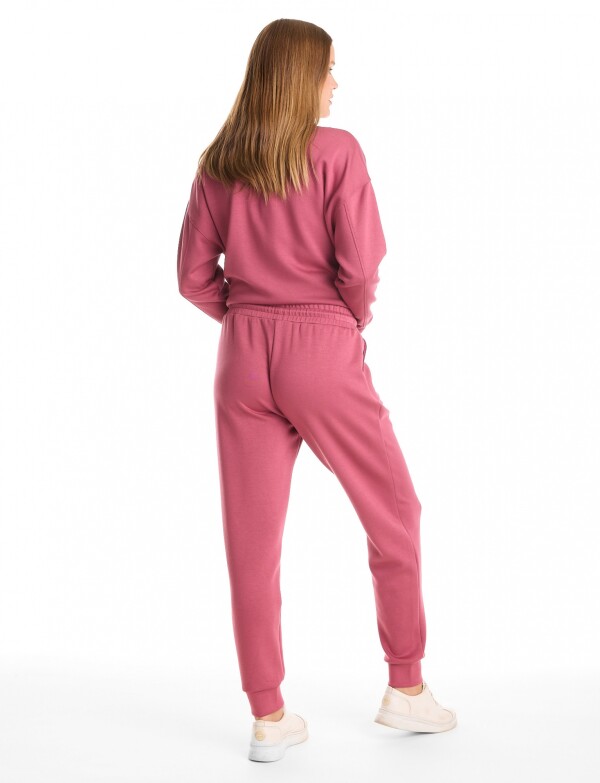 Jogger Basico ROSA OSCURO