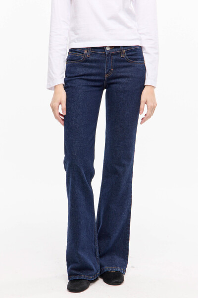 LOW BOOTCUT BLUE Azul