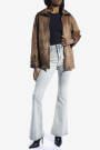 CHAQUETA FUR OCTAVIA Marron