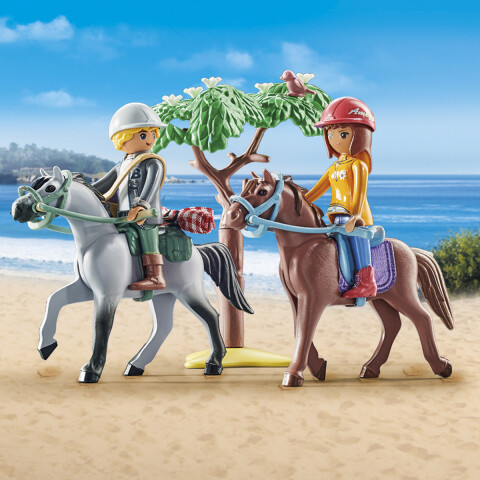 Cabalgata con Picnic Playmobil 43 Piezas U