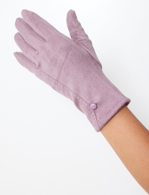 Guante Suede LAVANDA