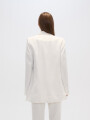 Blazer Lasca Marfil / Off White