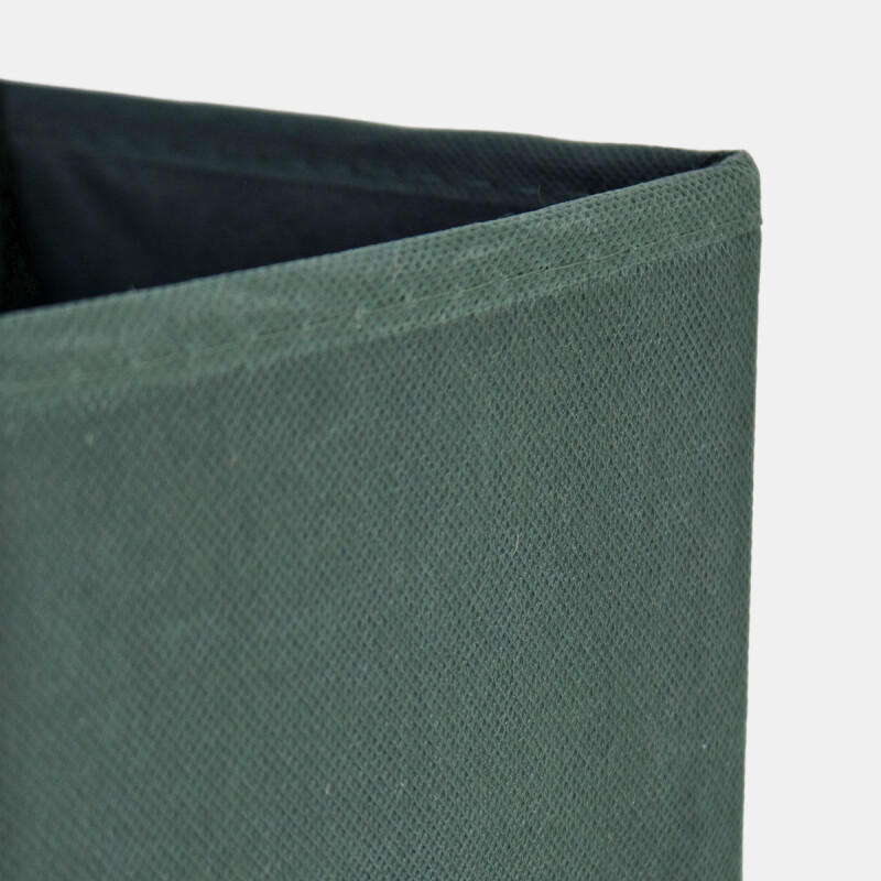ORGANIZADOR DE TELA VERDE 15X31CM Unica
