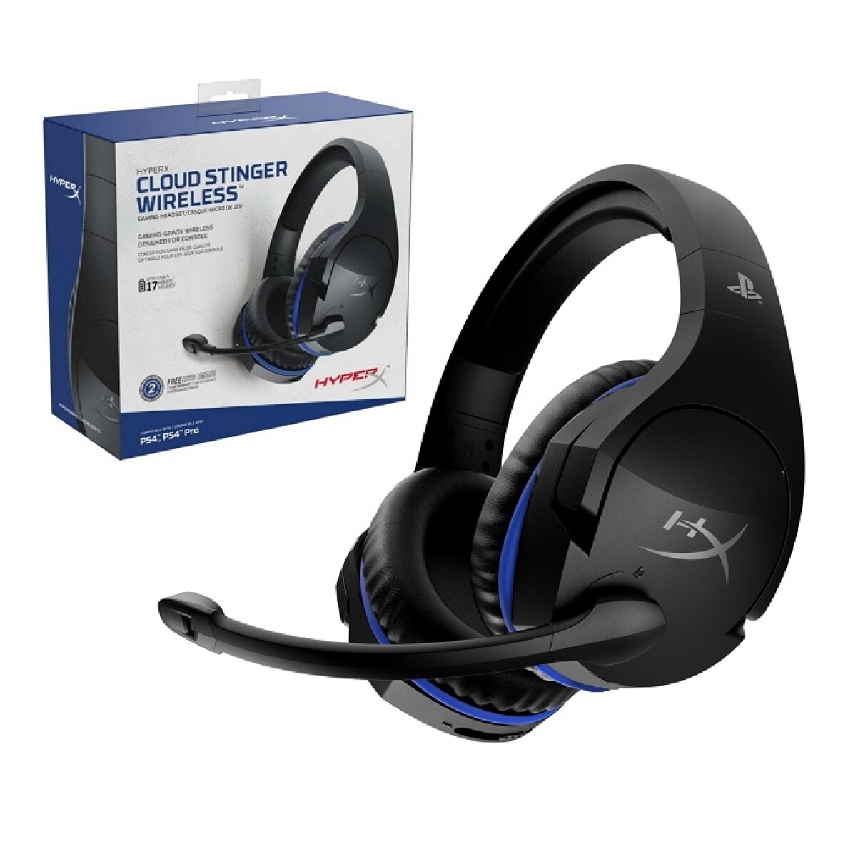 Audifono Hyperx Stinger Inalambricos PS4 