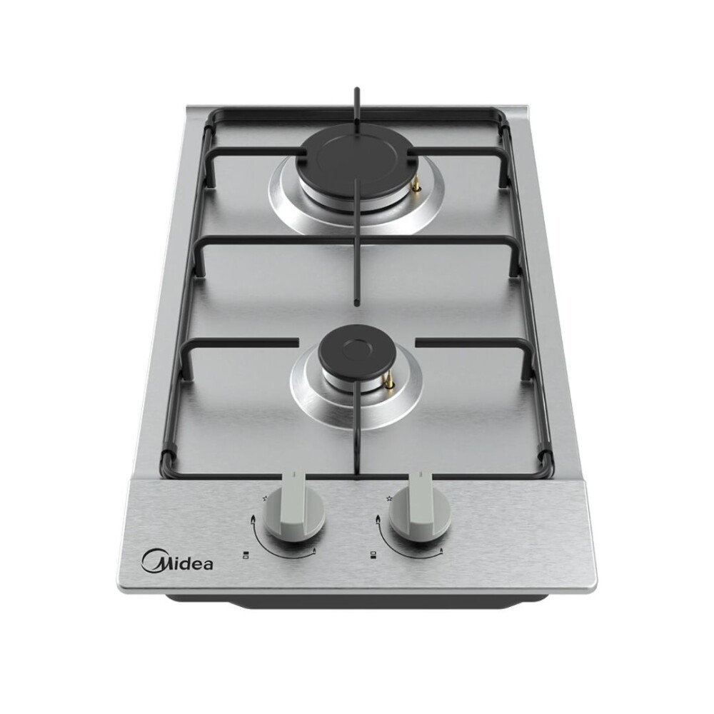 Anafe a Gas Inox - 2 hornallas - Modelo MG30SB005MN2B - Midea Anafe a Gas Inox - 2 hornallas - Modelo MG30SB005MN2B - Midea