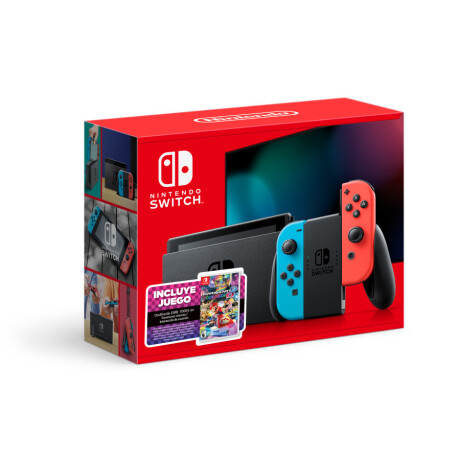 Nintendo Switch Neon V2 + Mariokart 8 Deluxe físico Nintendo Switch Neon V2 + Mariokart 8 Deluxe físico