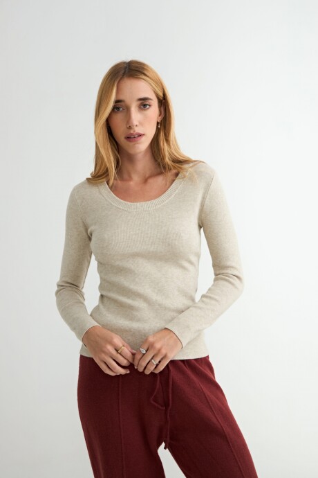 SWEATER DALENI BEIGE