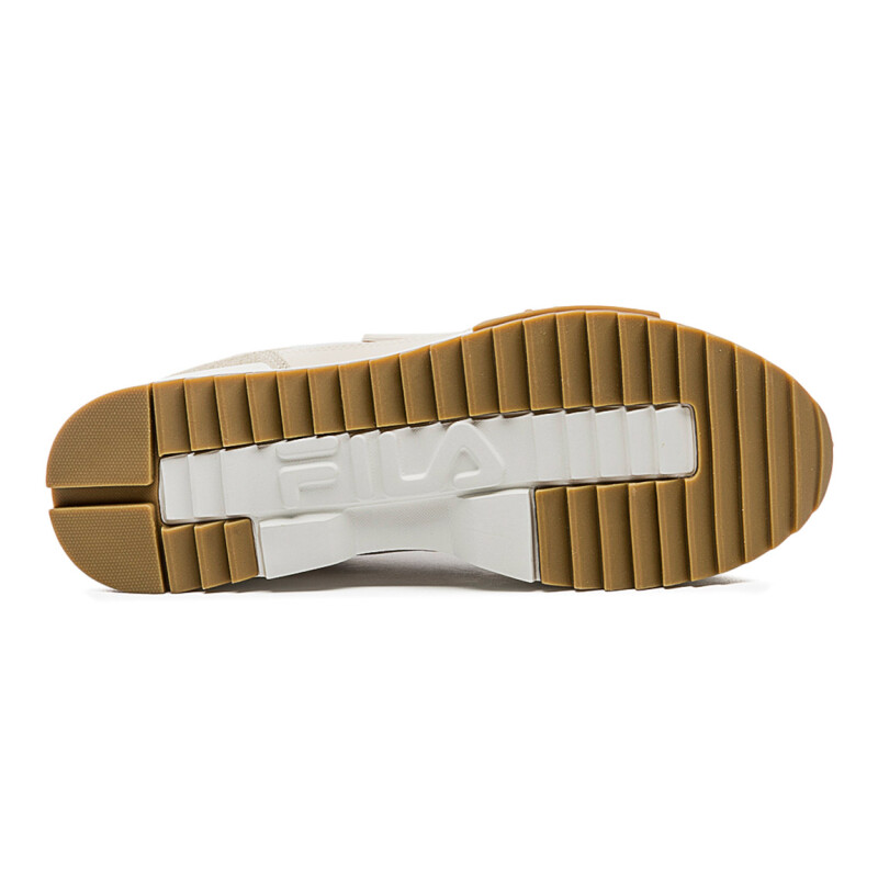 Championes Hombre Fila Retro Blazer Beige-Blanco