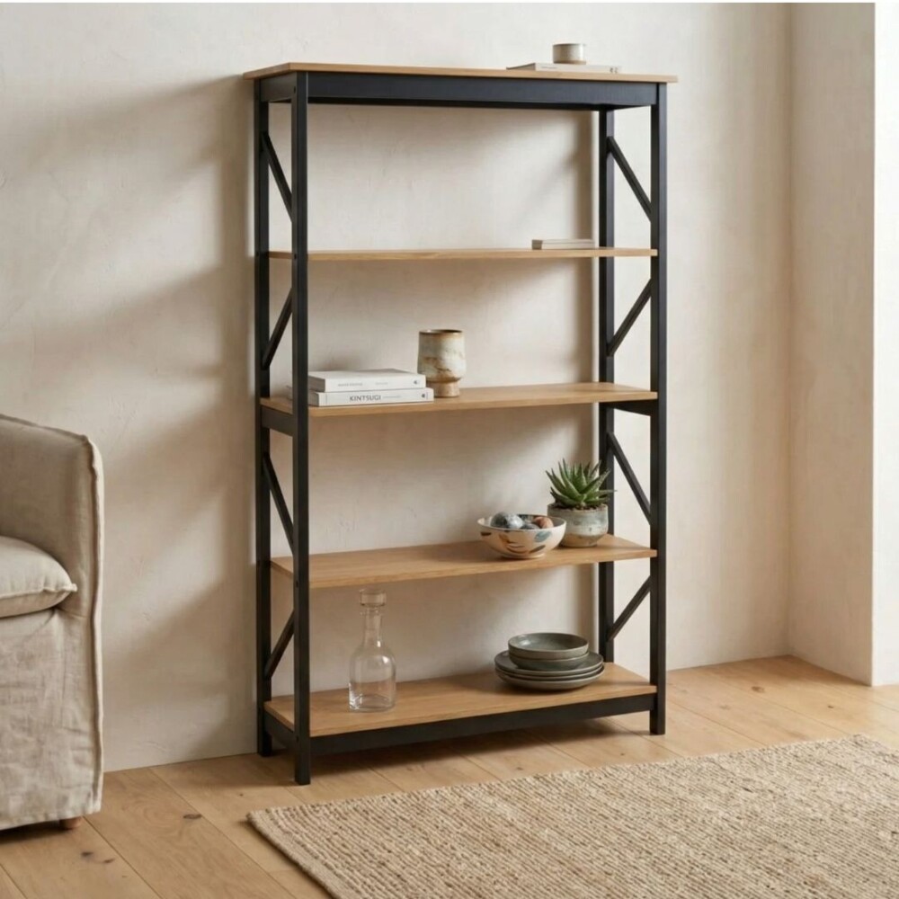 Biblioteca Estanteria Madera - Linea Denise Biblioteca Estanteria Madera - Linea Denise