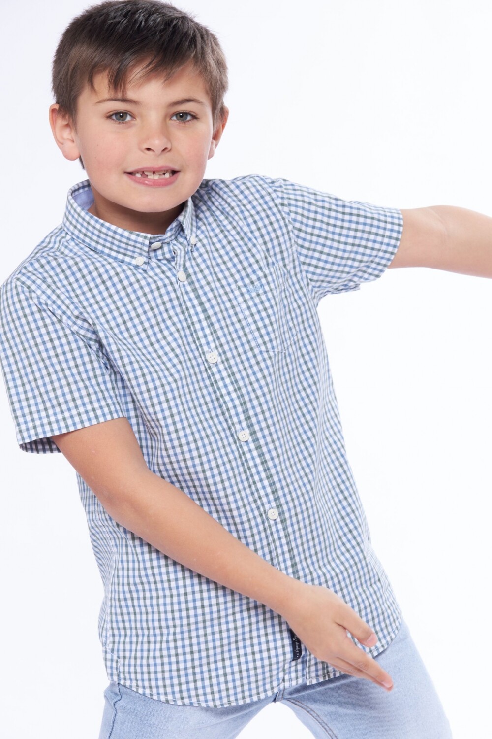 CAMISA CUADROS Azul