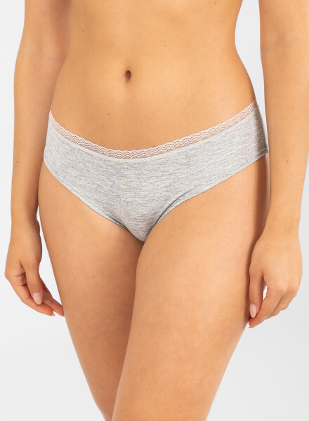 Culotte azucena Gris melange