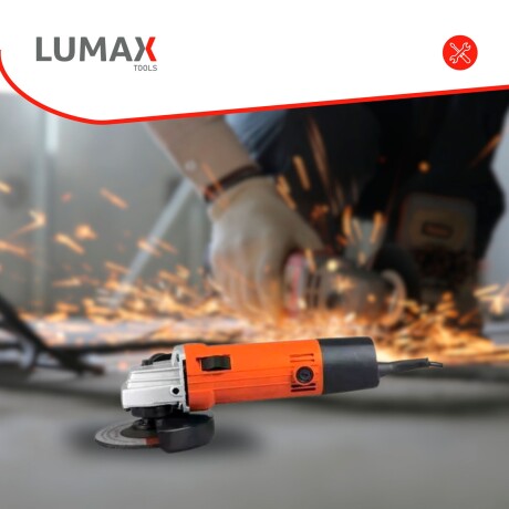 Amoladora Lumax Zgs-605 Naranja
