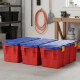 Set x2 Baúl 100 lts AZUL/ROJO
