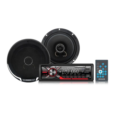 Radio Para Auto Combo c/ 2 Parlantes De 6,5’ Radio Para Auto Combo c/ 2 Parlantes De 6,5’
