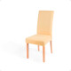 Funda Para Silla Comedor Cubre Asiento Elastizada Y Lavable Beige
