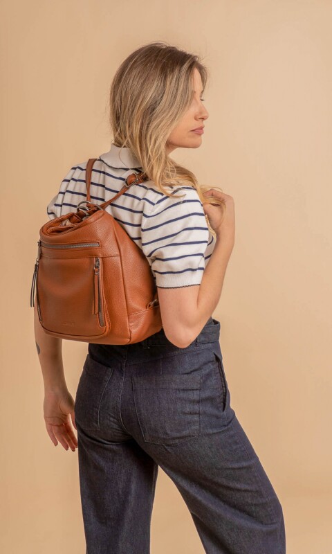 CARTERA MOCHILA CALENDULA HABANO