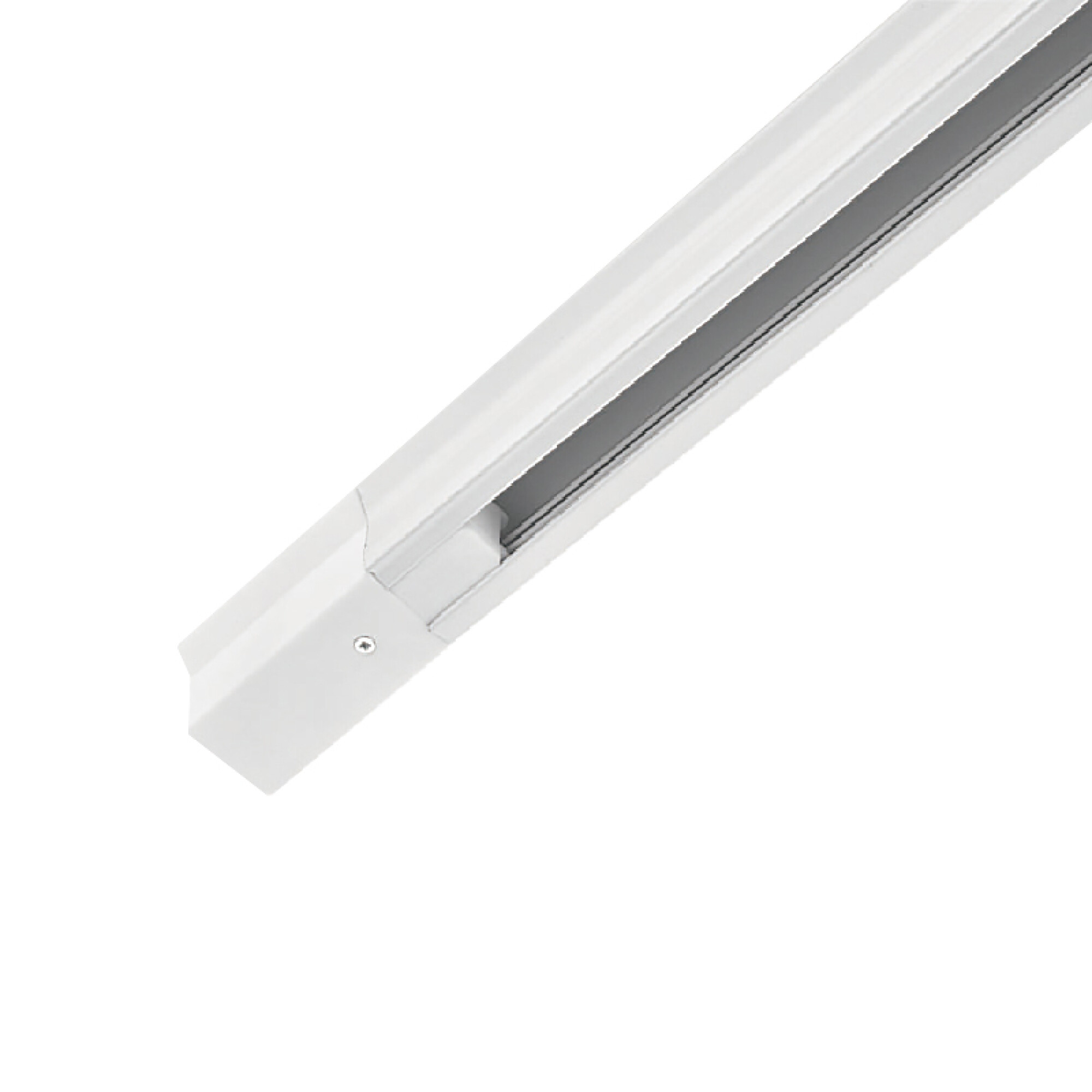 Riel de 1 metro, blanco, incluye alimentador - IX4100 — Fivisa