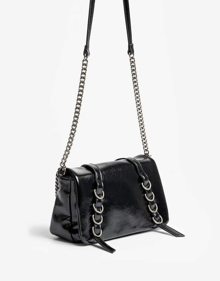 Bandoleras Bandolera Con Cadenas - Negro