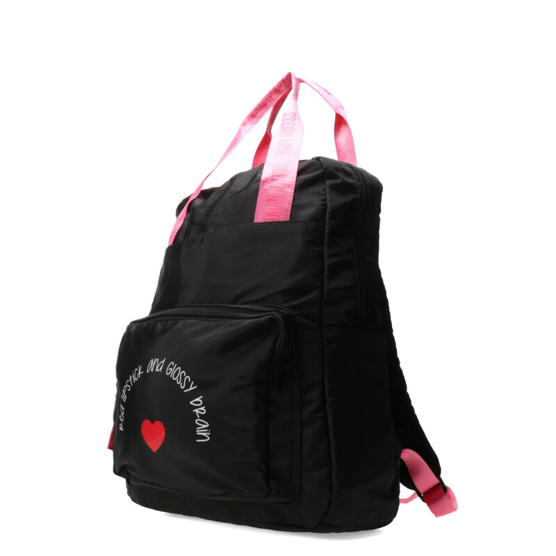 Mochila Las Oreiro Oreiro Love Negro