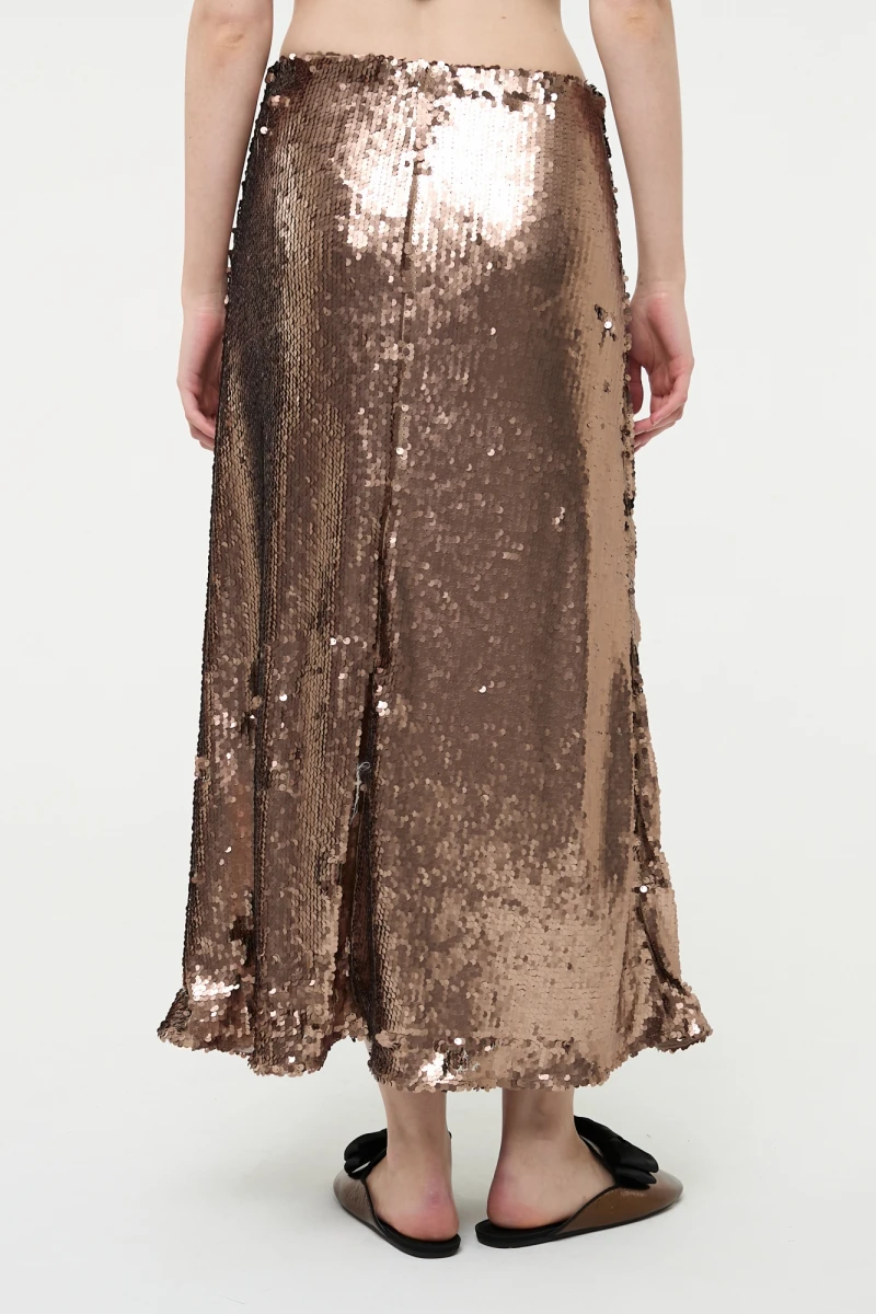 FALDA MAXI Oro