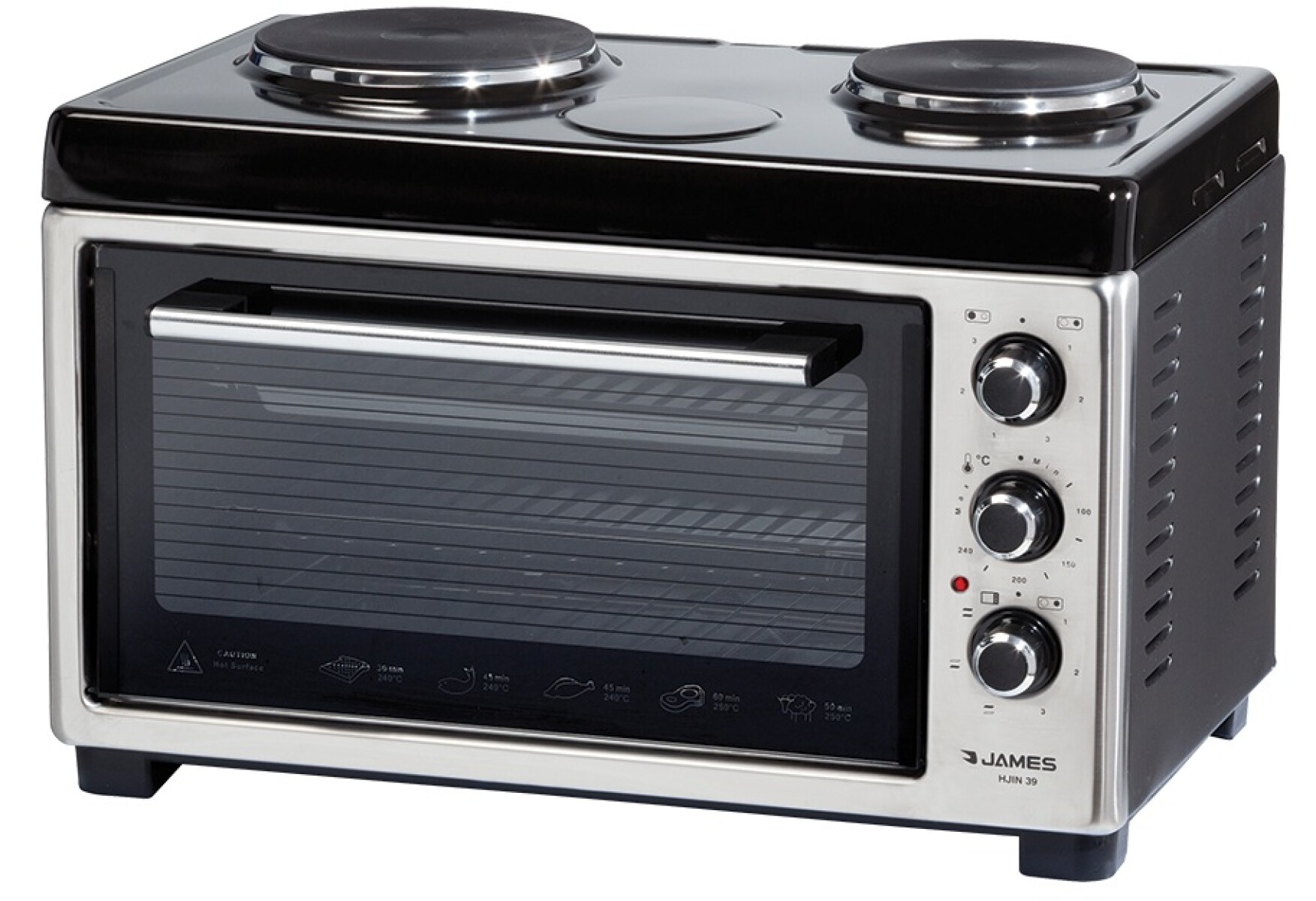 HORNO MODELO HJIN 39 - CON DISCOS JAMES 
