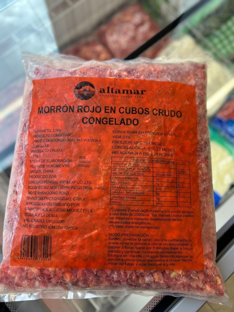 MORRON 2,5KG +SOLO PDE O WEB+ 