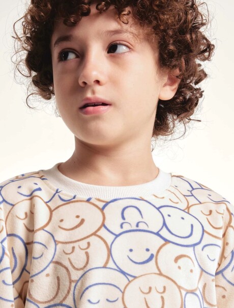 PIJAMA INFANTIL ESTAMPADO MULTICOLOR