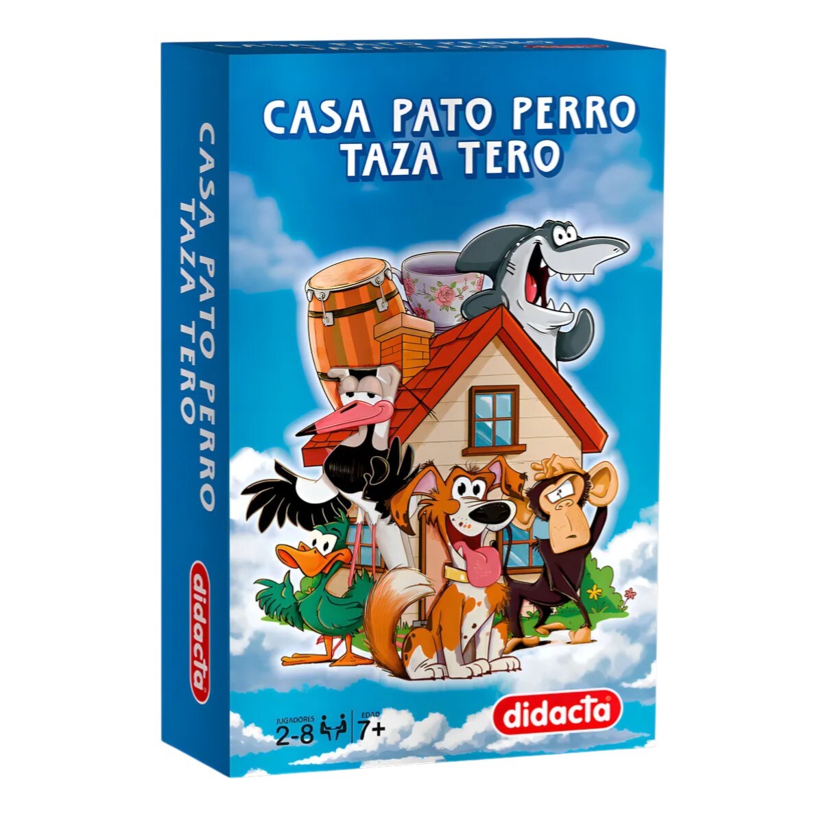 Juego de Mesa Casa Pato Perro Taza Tero Didacta 