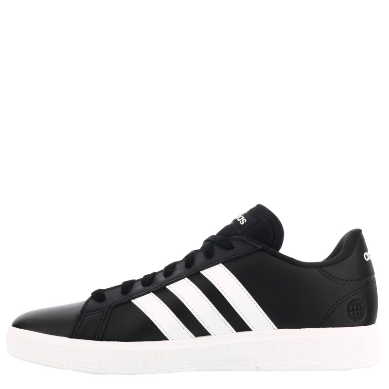 Championes de Hombre Adidas Grand Court Base 2.0 Negro - Blanco