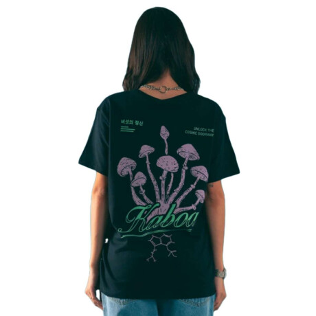 Remera Kaboa Cosmic Doorway Negro