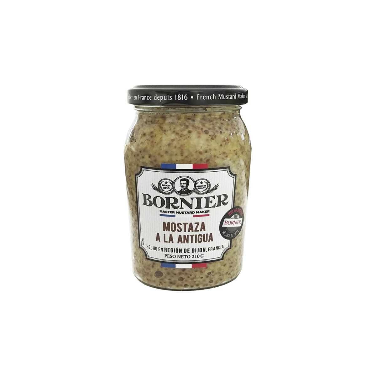 Mostaza dijon Amphore 210g Bornier 