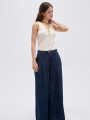Pantalon Ariamo Azul Oscuro