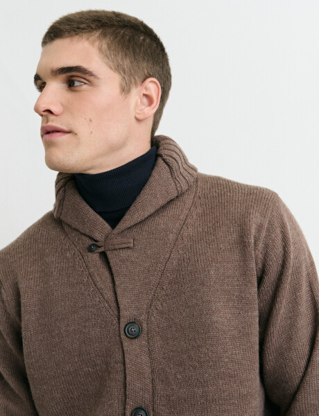 470663 CARDIGAN HARRY Marron