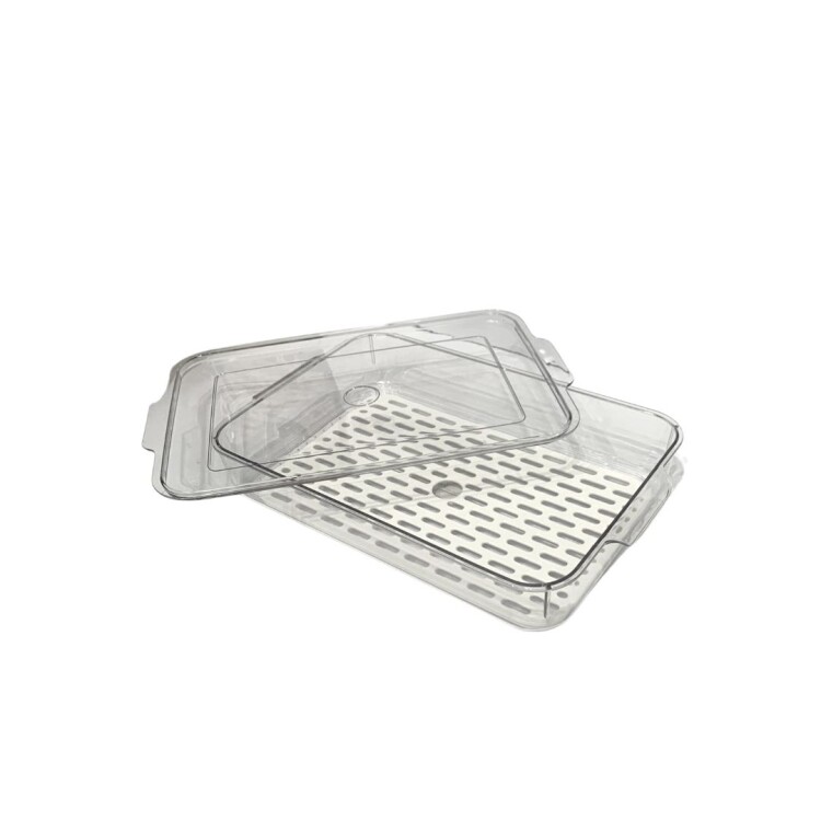 ORGANIZADOR ACRILICO CON TAPA 33,6X21,5X6CM ORGANIZADOR ACRILICO CON TAPA 33,6X21,5X6CM