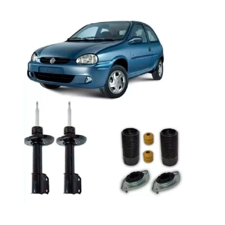 SUSPENSION VARIOS COMBO KIT AMORTIG + TACO SUSP DELANTERO CORSA CELTA SUSPENSION VARIOS COMBO KIT AMORTIG + TACO SUSP DELANTERO CORSA CELTA