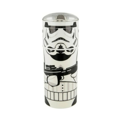 Botella con sorbito y Protector Star Wars 350 ml U