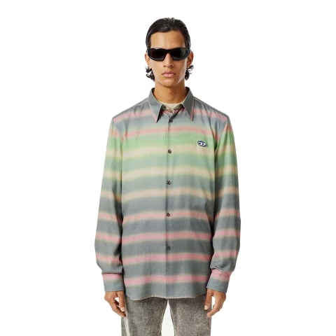 S-Tucker-Stripe - Hombre Malachite Green